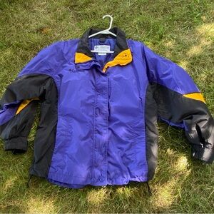 women’s Purple and Black Columbia Jacket